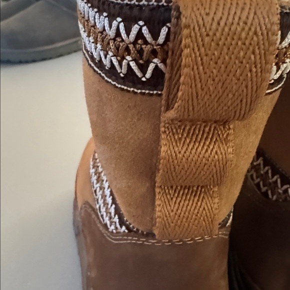 UGG Brown Fur-Lined Winter Boots women’s size 7 brand new - Picture 6 of 6